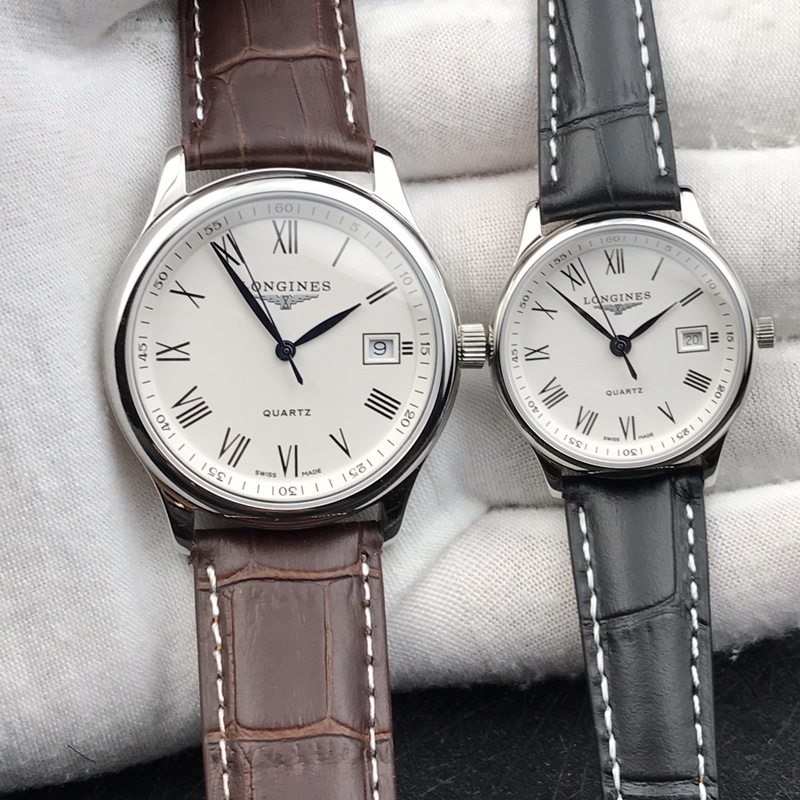 Longines 浪琴名匠系列 超薄瑞士石英蓝宝 0.8mm 男尺寸39 女27 质量