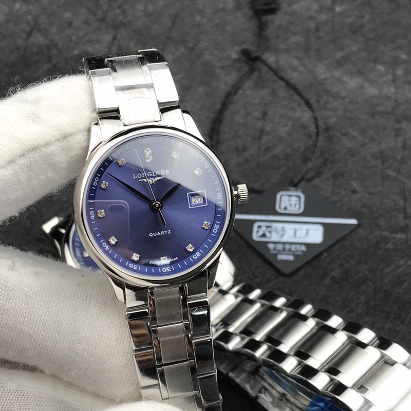 Longines 浪琴名匠系列 超薄瑞士石英蓝宝 0.8mm 男尺寸39 女27 质量 ，大家速度砸单吧，独家定制
