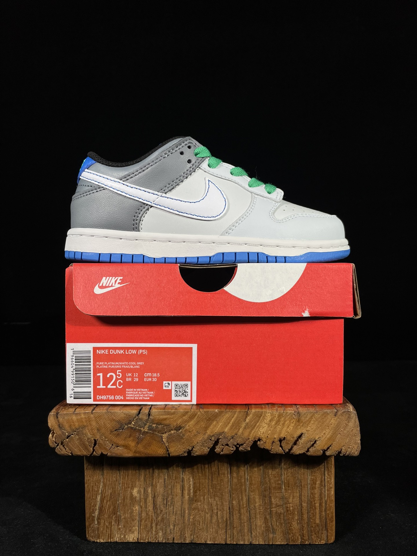 特价清货 福利特价‼️ 核心价格表私 
童鞋dunk 灰蓝
C版大厂出品，比市面小厂童鞋品质好太多了！
