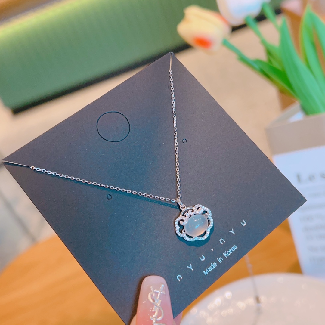 Solid Silver Necklace Minimalist Wedding Registration Gold