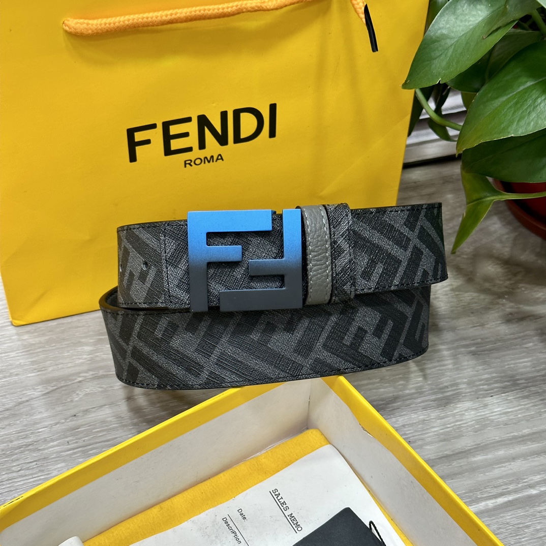 FENDI芬迪专柜同款宽4.0CM双