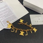 What Best Designer Replicas
 Celine Jewelry Bracelet Gold