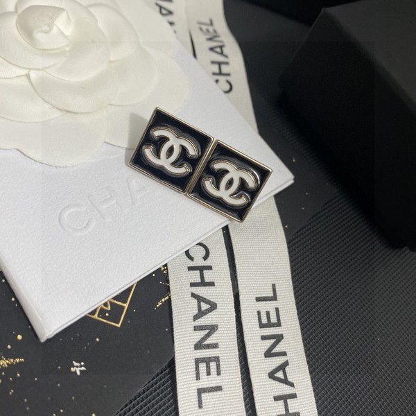 Chanel Jewelry Earring Hot Sale White Yellow 925 Silver Brass Vintage