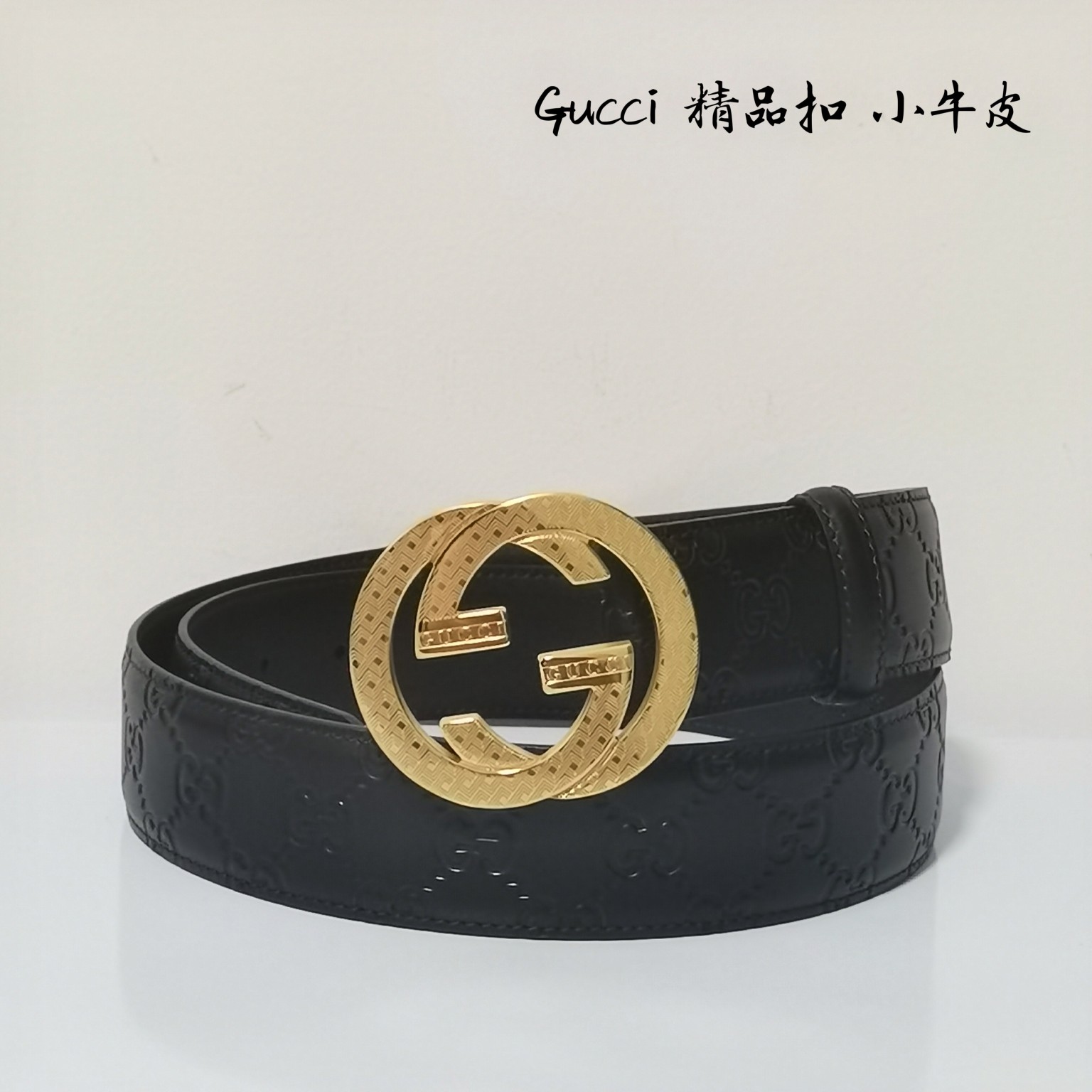 GUCCi古奇男士宽度4.0CM简单