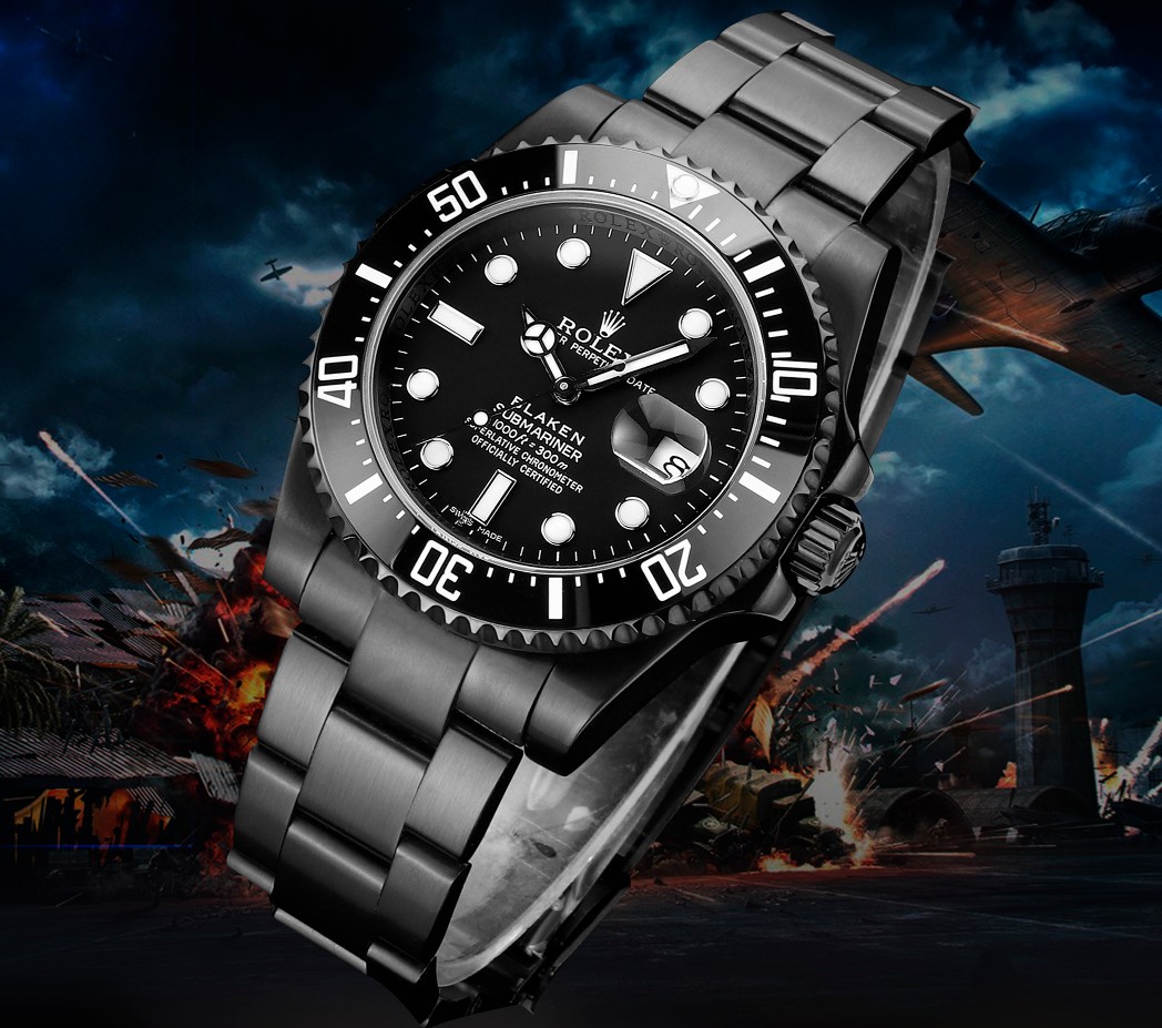 ROLEX 水鬼系列 机械腕表男,手表 5