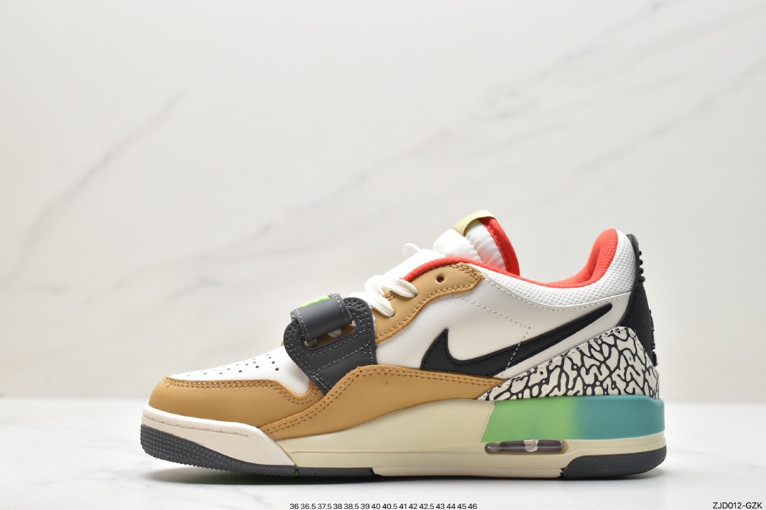 240 Nike Air Jordan Legacy 312 Low 乔丹最强三合一混合版 DZ2763-101