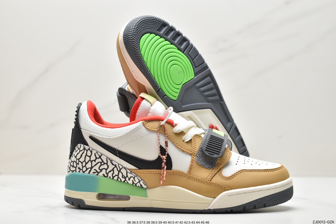 240 Nike Air Jordan Legacy 312 Low 乔丹最强三合一混合版 DZ2763-101