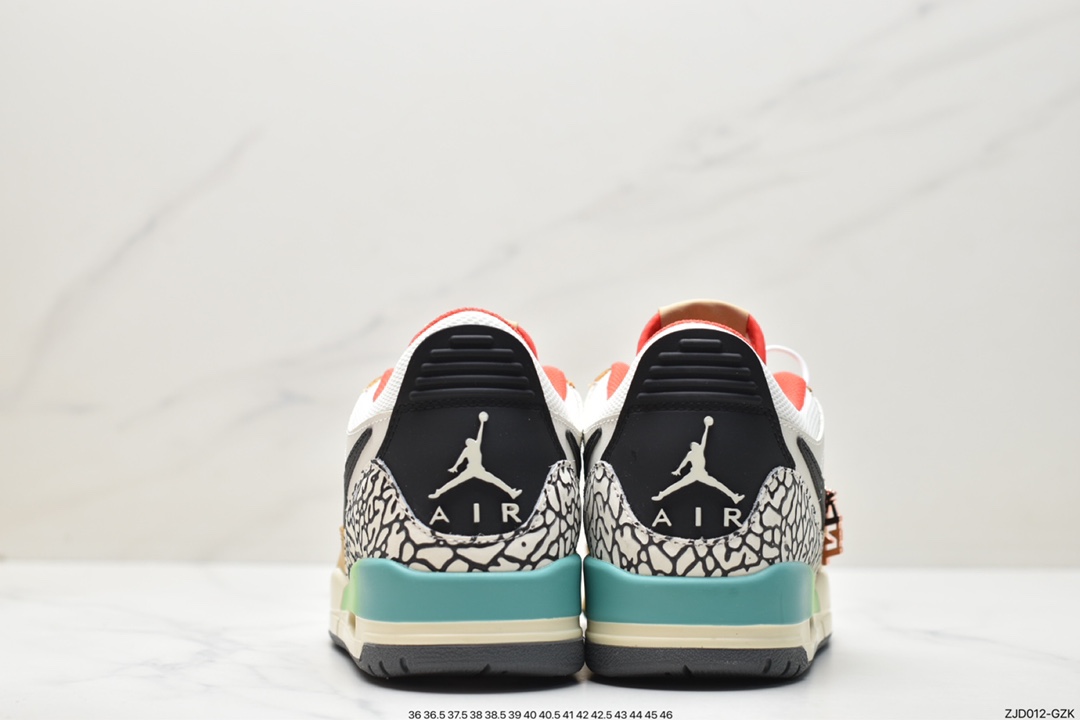 240 Nike Air Jordan Legacy 312 Low 乔丹最强三合一混合版 DZ2763-101