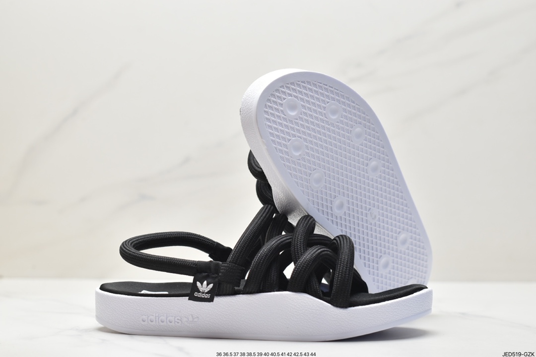 adidas originals Adilette non-slip and wear-resistant sports sandals FZ6438