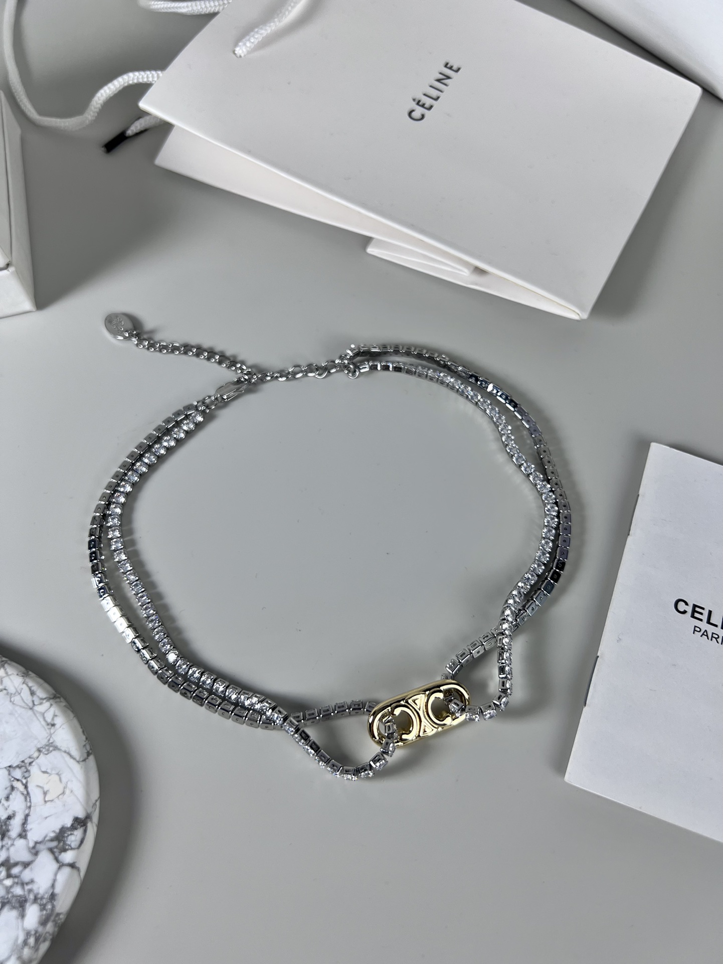 。Celine 🈵️钻 项链
