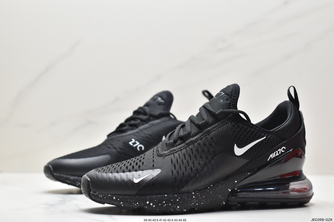 150 耐克Nike Air Max 270透气后掌半气垫慢跑鞋 AH8050-202