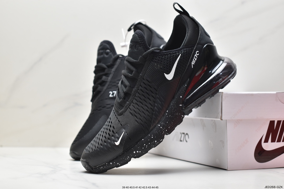150 耐克Nike Air Max 270透气后掌半气垫慢跑鞋 AH8050-202