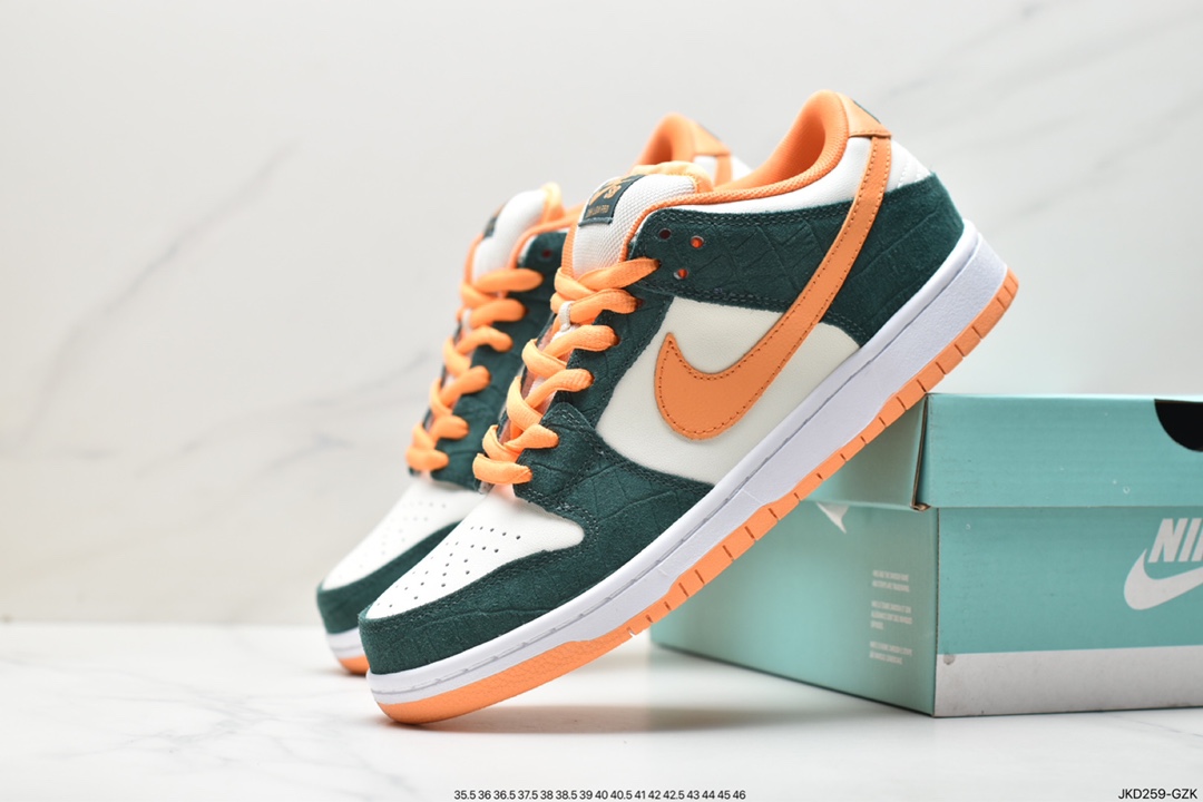 160 耐克Nike SB Dunk Low 扣篮系列 复古低帮休闲运动滑板板鞋 304292-383