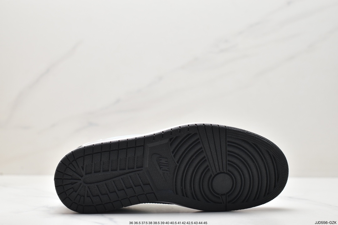 130 fragment design x Travis Scott x Nike Air Jordan 1 Low OG SP”Black/Green Toe“AJ1篮球鞋 DM7866-143