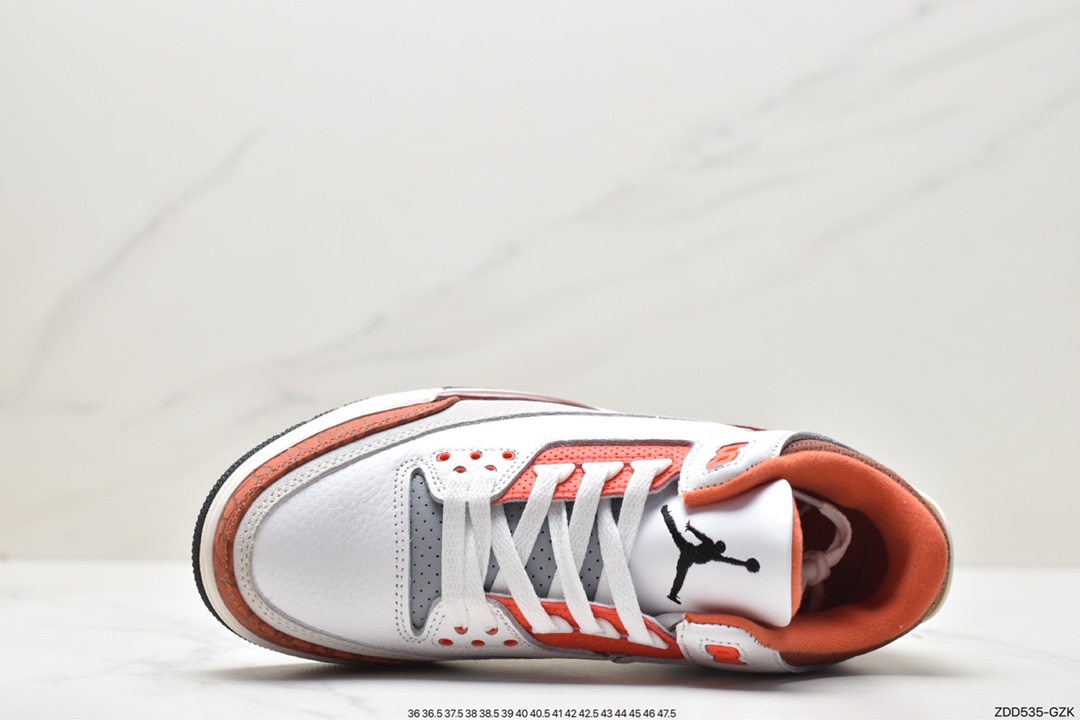 230 Air Jordan 3 Retro ”Hide and Sneak“ 白灰棕 AJ3 乔丹3代 DV7028-108
