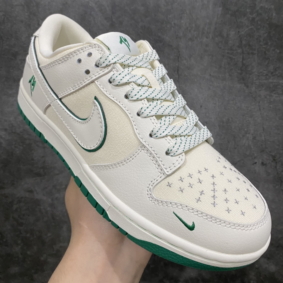 图片[3]-【定制版】Nike SB Dunk Low TS联名帆布复古运动板鞋 米白绿 FC1688-109定制鞋盒 大厂品质出货超高清洁度 皮料切割干净无任何毛边 细节完美！ 尺码：36 36.5 37.5 38 38.5 39 40 40.5 41 42 42.5 43 44 44.5 45-莆田鞋批发中心