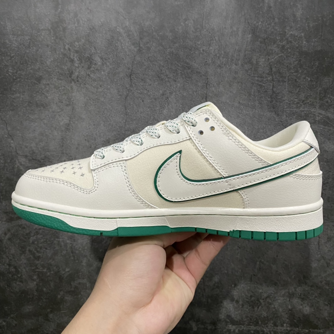 图片[2]-【定制版】Nike SB Dunk Low TS联名帆布复古运动板鞋 米白绿 FC1688-109定制鞋盒 大厂品质出货超高清洁度 皮料切割干净无任何毛边 细节完美！ 尺码：36 36.5 37.5 38 38.5 39 40 40.5 41 42 42.5 43 44 44.5 45-莆田鞋批发中心