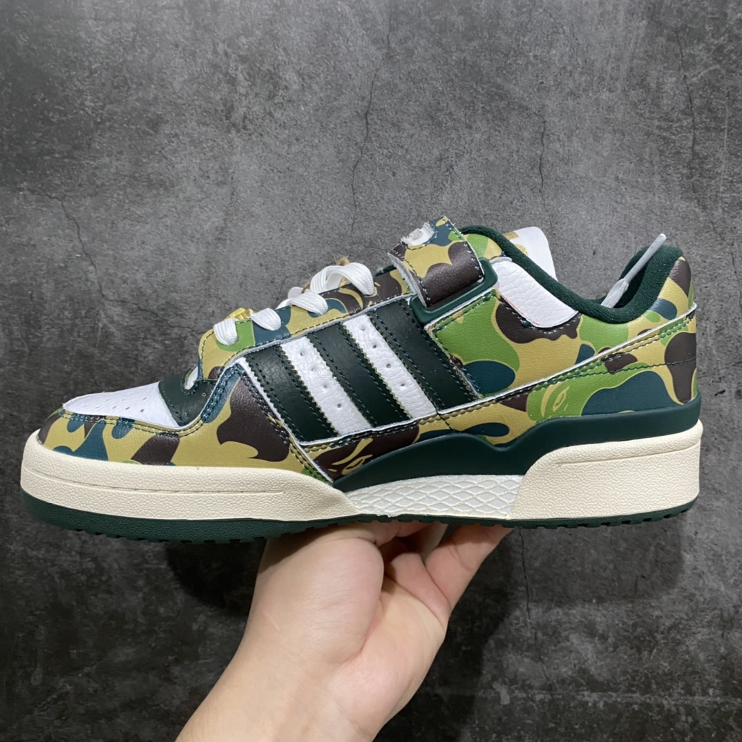 图片[2]-【C版纯原】Bape x AD Forum 84 Low OG 低帮百搭潮流休闲运动板鞋 ID4771n市场做forum系列最好的工厂出品n原鞋开发 原盒原配件齐全 一切细节可对比原鞋n无色差 细节品质到位 良心品质nSIZE：36 36.5 37.5 38 38.5 39 40 40.5 41 42 42.5 43 44 44.5 45-莆田鞋批发中心