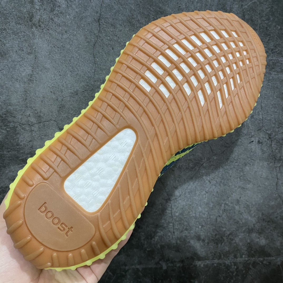 LW版本Yeezy350V2荧光绿黄