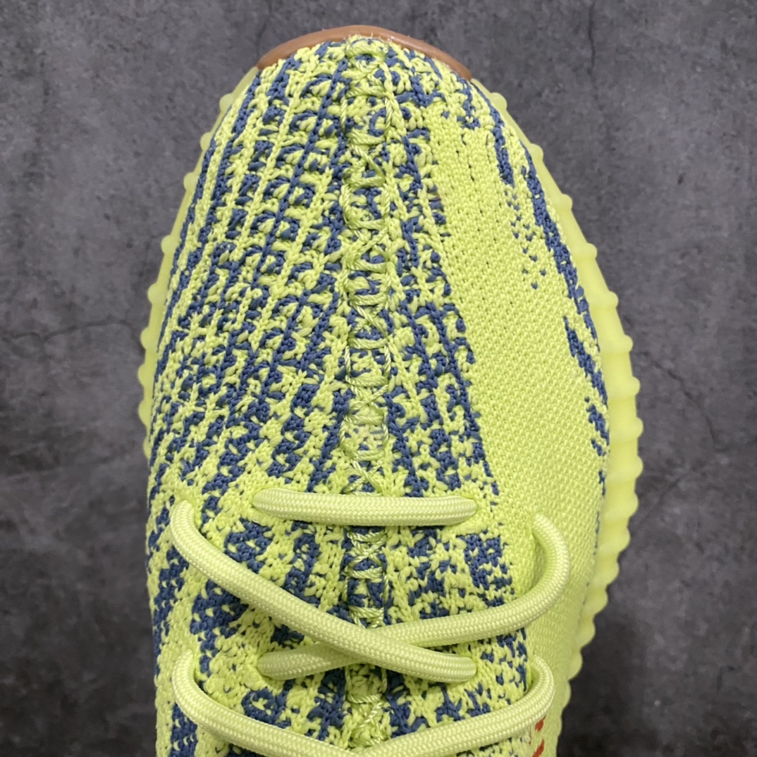 LW版本Yeezy350V2荧光绿黄