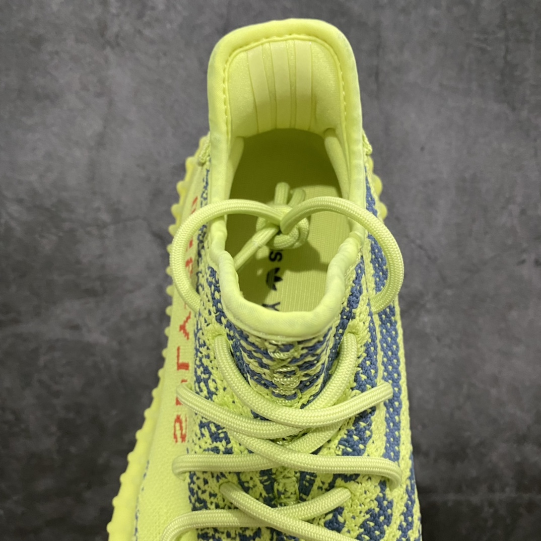 LW版本Yeezy350V2荧光绿黄