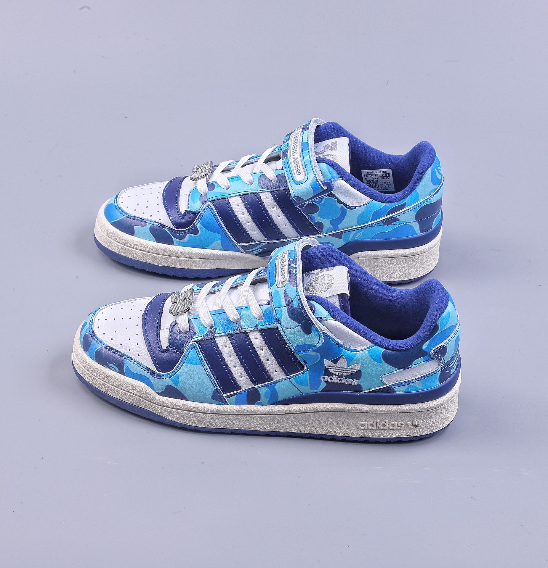 Adidas Originals Forum Low Blue Camouflage ID4772