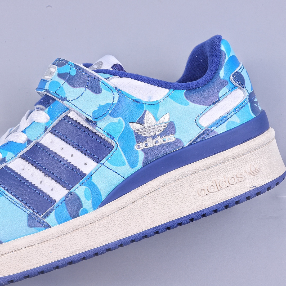 Adidas Originals Forum Low Blue Camouflage ID4772