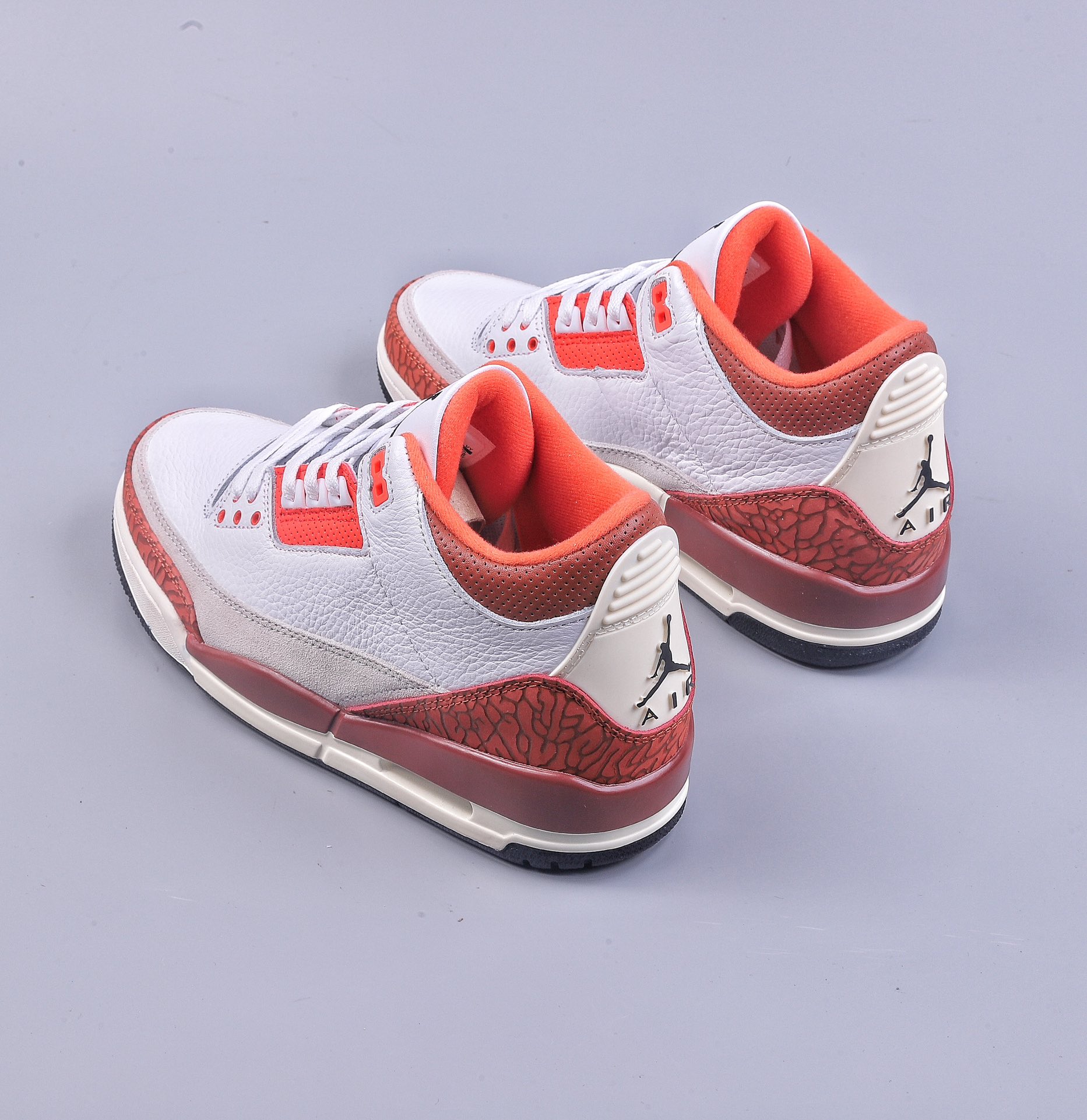 260 Air Jordan 3 Retro AJ3 乔3红爆裂纹 DV7028-108