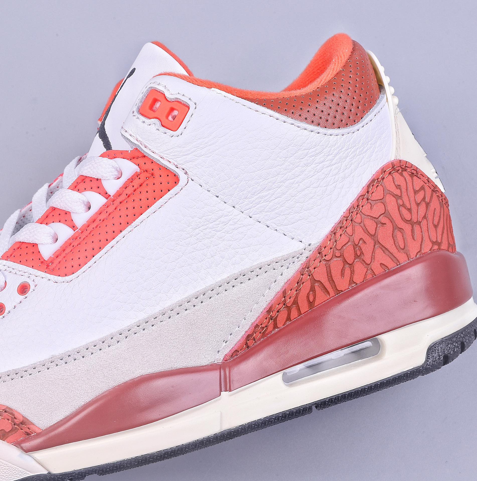 260 Air Jordan 3 Retro AJ3 乔3红爆裂纹 DV7028-108