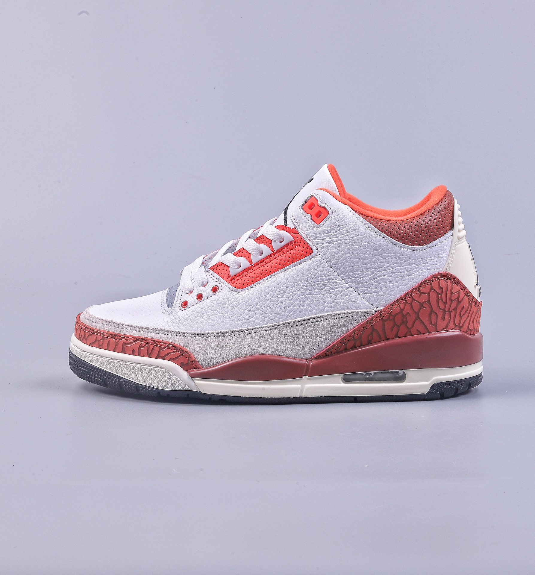 260 Air Jordan 3 Retro AJ3 乔3红爆裂纹 DV7028-108