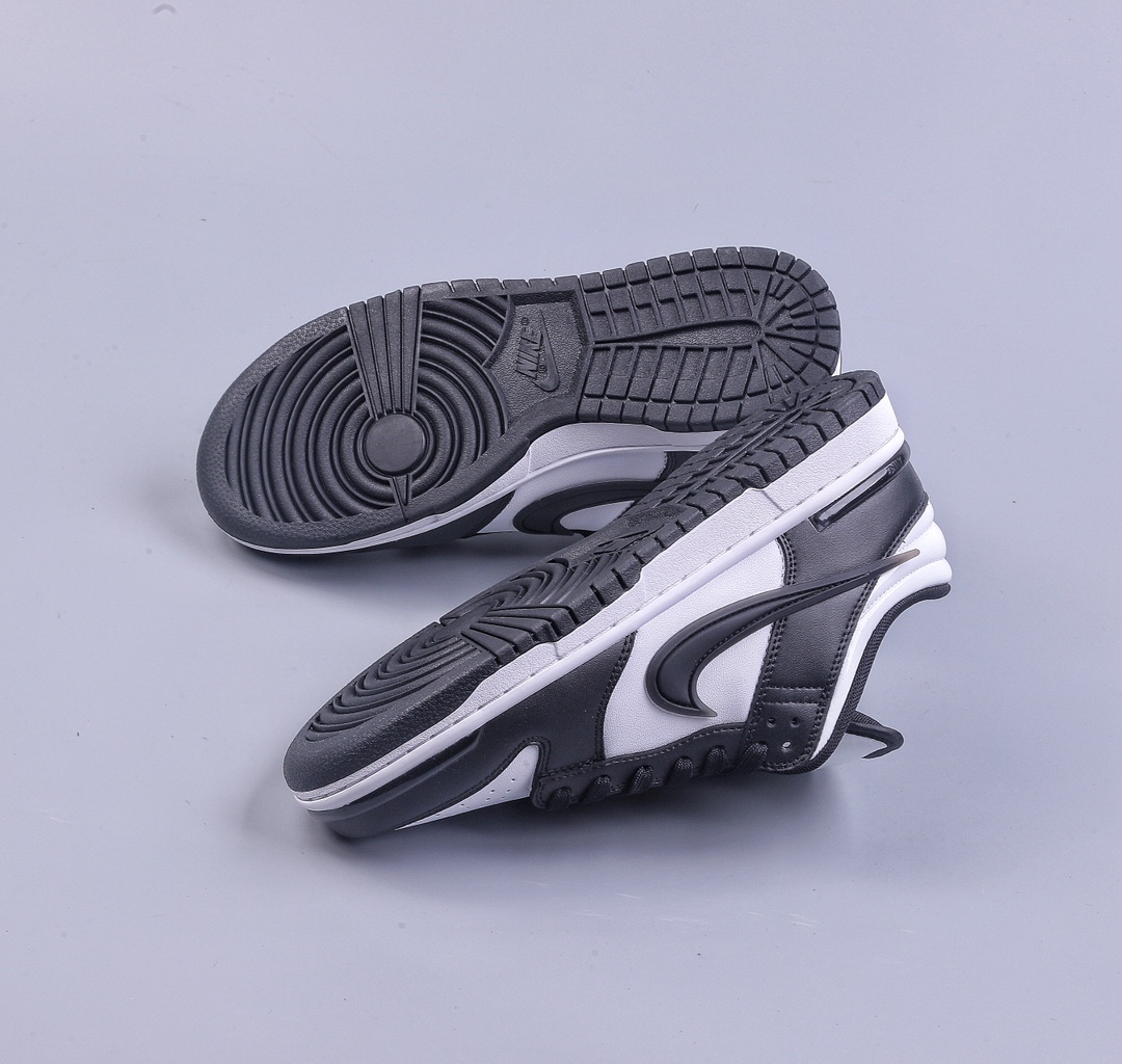 220 史诗级性价比 Nike Dunk Low Twist Panda 熊猫 黑白色 SB低帮运动休闲板鞋 DZ2794-001