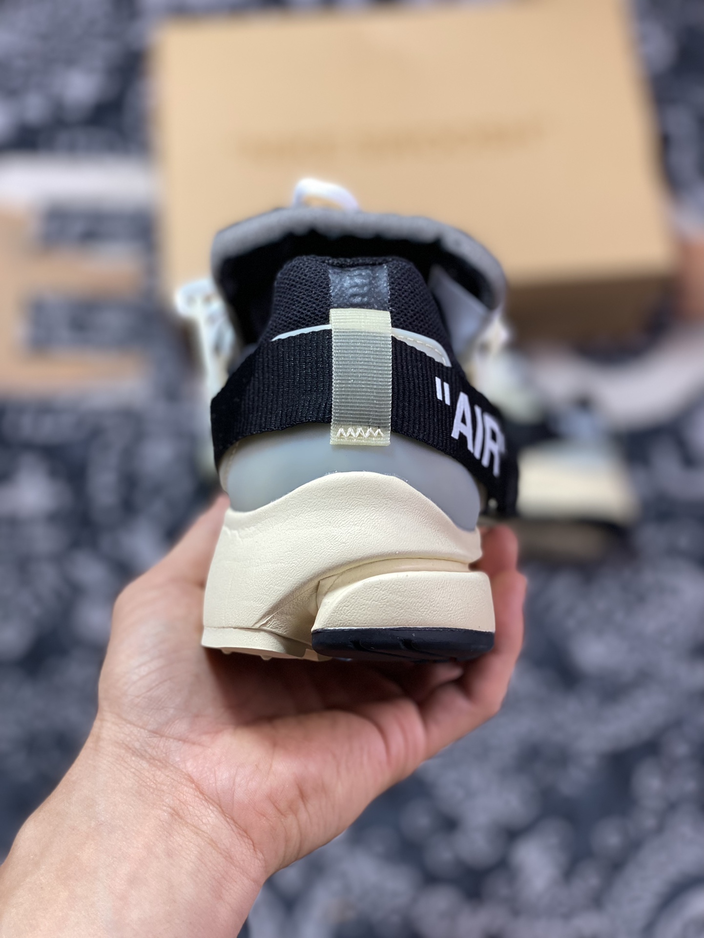 全新升级 市售工艺标杆Off-White x NK Air Presto 2.0 Virgil Abloh设计师独立品牌 AA3830-001