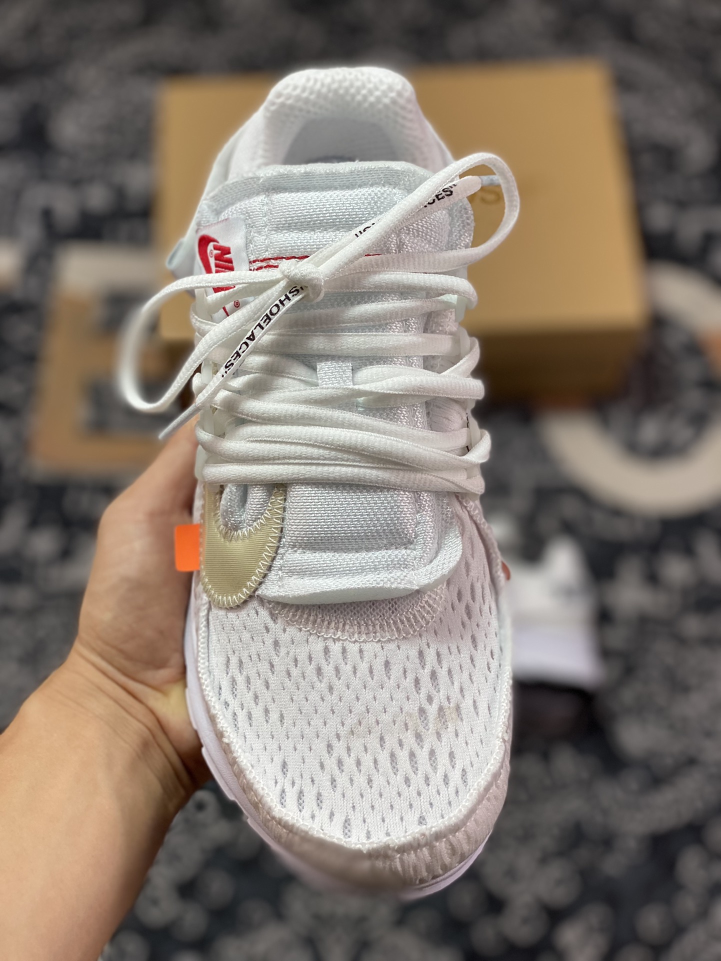 全新升级 市售工艺标杆 Off-White x NK Air Presto 2.0 Virgil Abloh设计师独立品牌 AA3830-100