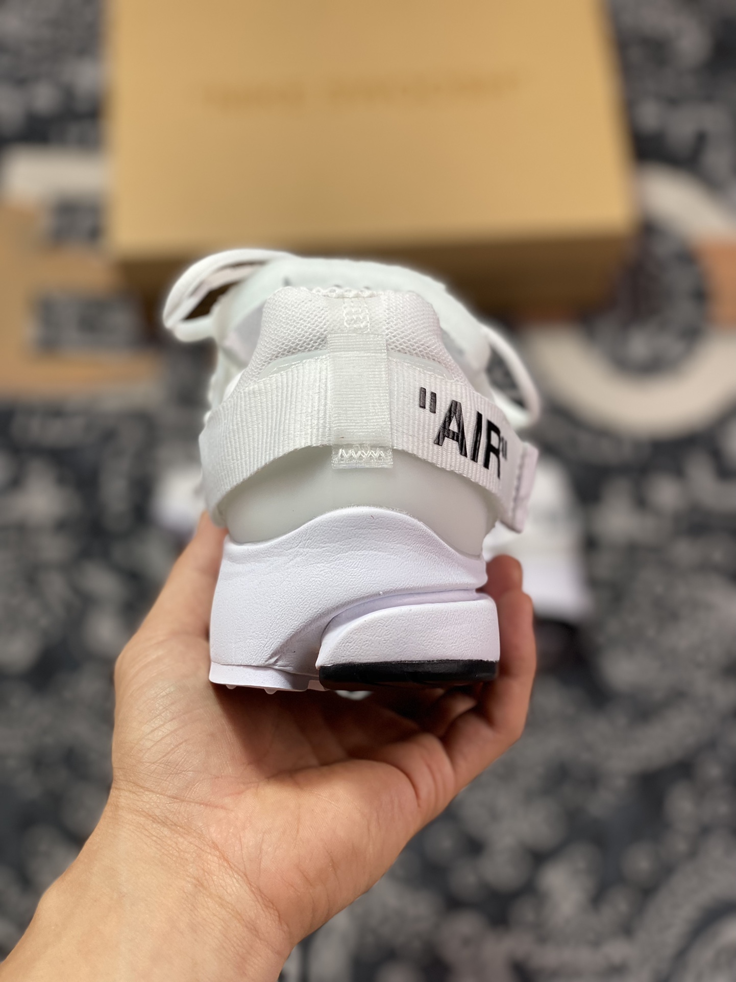 全新升级 市售工艺标杆 Off-White x NK Air Presto 2.0 Virgil Abloh设计师独立品牌 AA3830-100