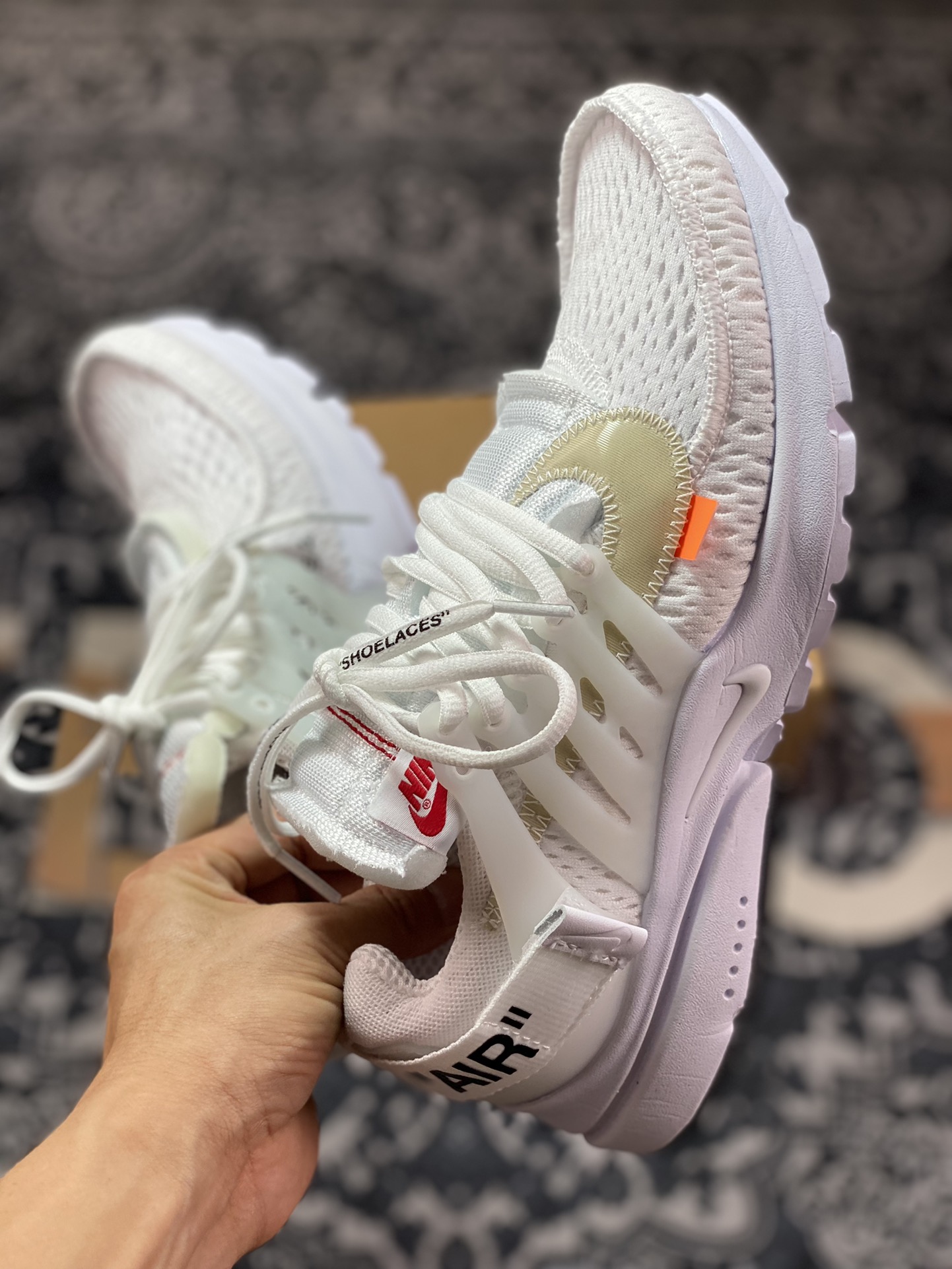 全新升级 市售工艺标杆 Off-White x NK Air Presto 2.0 Virgil Abloh设计师独立品牌 AA3830-100