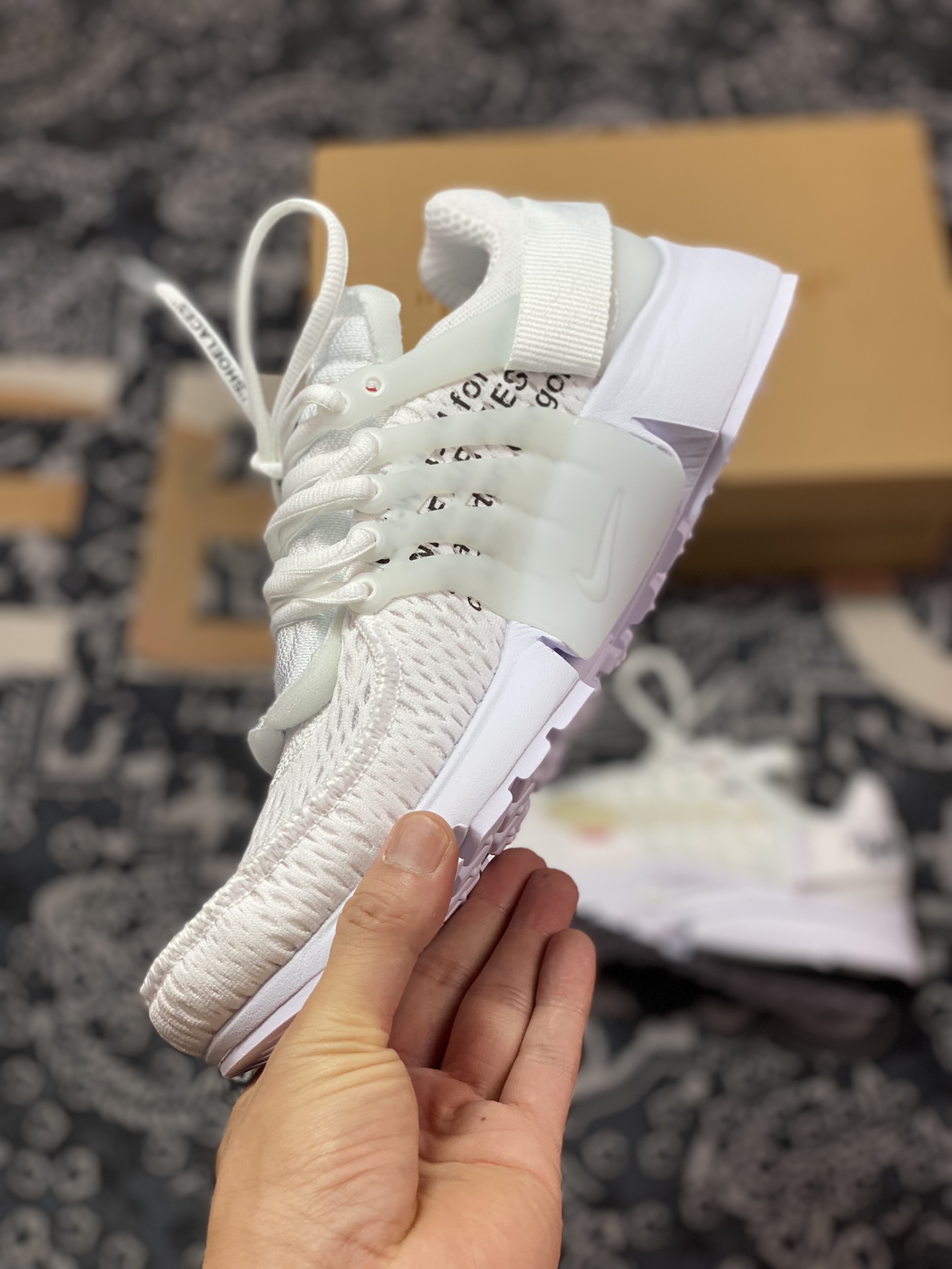 全新升级 市售工艺标杆 Off-White x NK Air Presto 2.0 Virgil Abloh设计师独立品牌 AA3830-100