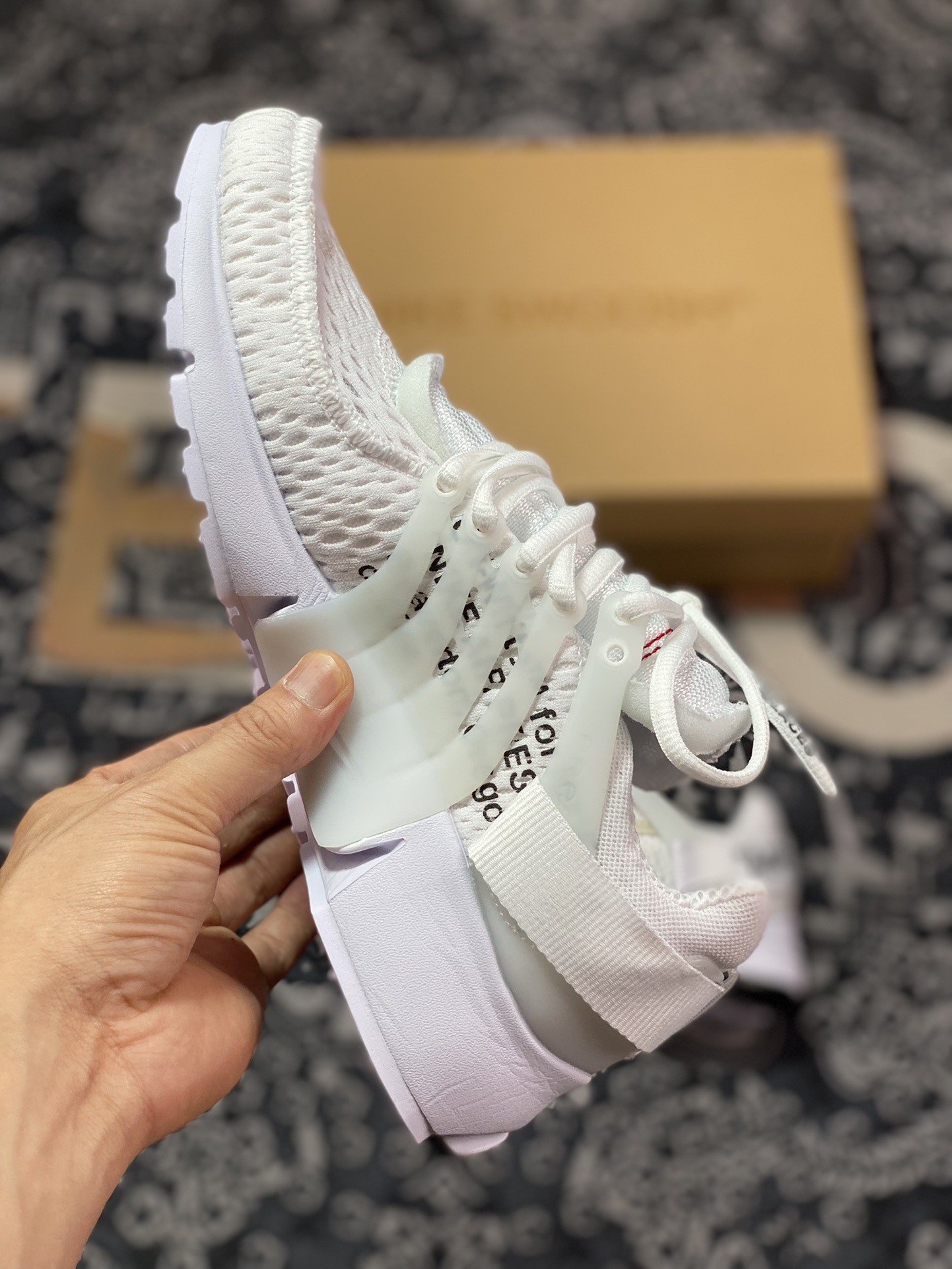 全新升级 市售工艺标杆 Off-White x NK Air Presto 2.0 Virgil Abloh设计师独立品牌 AA3830-100