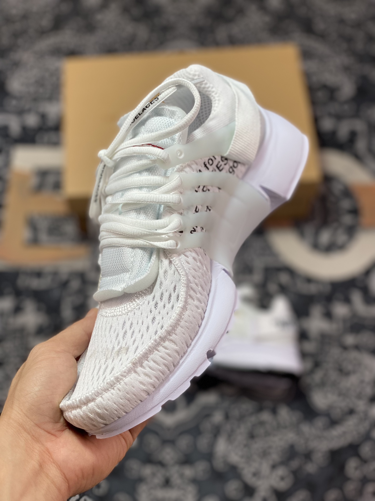 全新升级 市售工艺标杆 Off-White x NK Air Presto 2.0 Virgil Abloh设计师独立品牌 AA3830-100