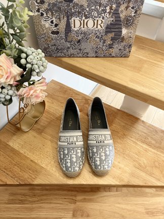 Dior Shoes Espadrilles Embroidery Spring/Summer Collection