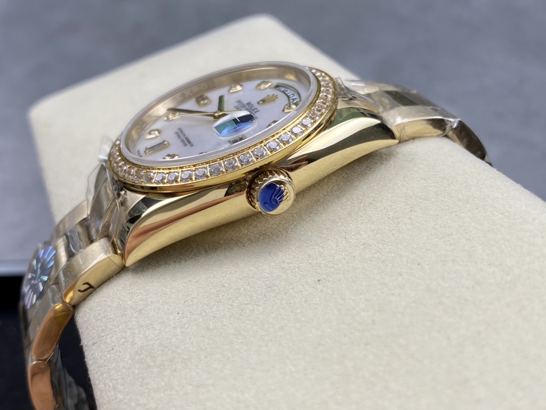 SK厂 劳力士Rolex 双历 星期日志型シリーズ 36mmの自動機械式腕時計