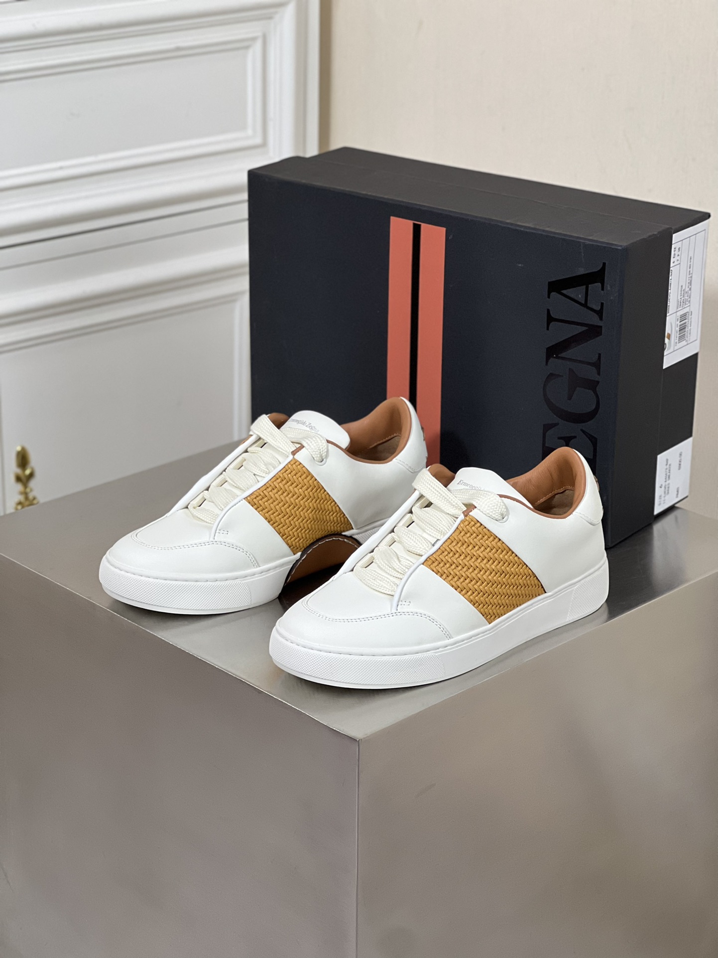 --NUEVOS PRODUCTOS--ERMENEGILDO ZEGNA Zegna 2023 nuevos zapatos deportivos de los hombres! ¡Este mod