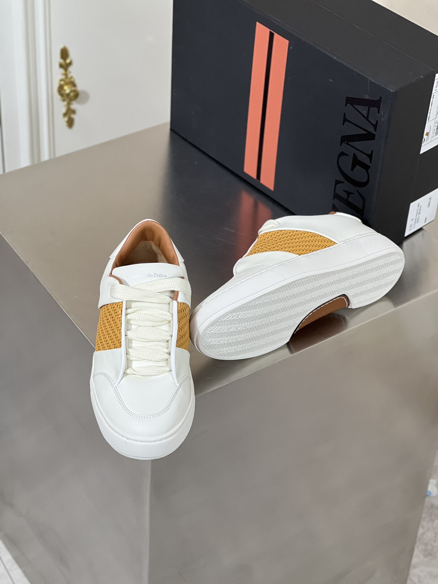 --NUEVOS PRODUCTOS--ERMENEGILDO ZEGNA Zegna 2023 nuevos zapatos deportivos de los hombres! ¡Este mod