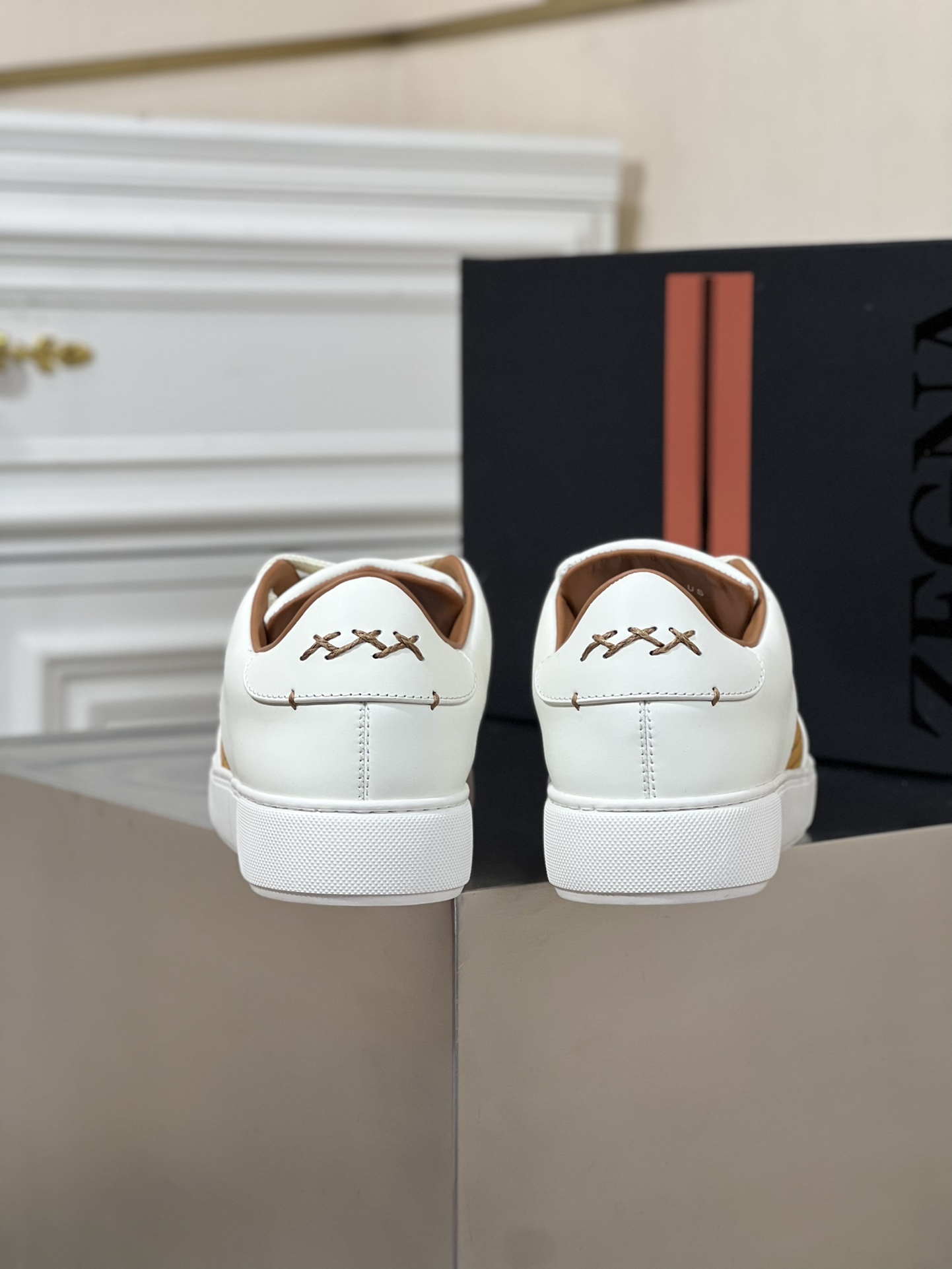 --NUEVOS PRODUCTOS--ERMENEGILDO ZEGNA Zegna 2023 nuevos zapatos deportivos de los hombres! ¡Este mod