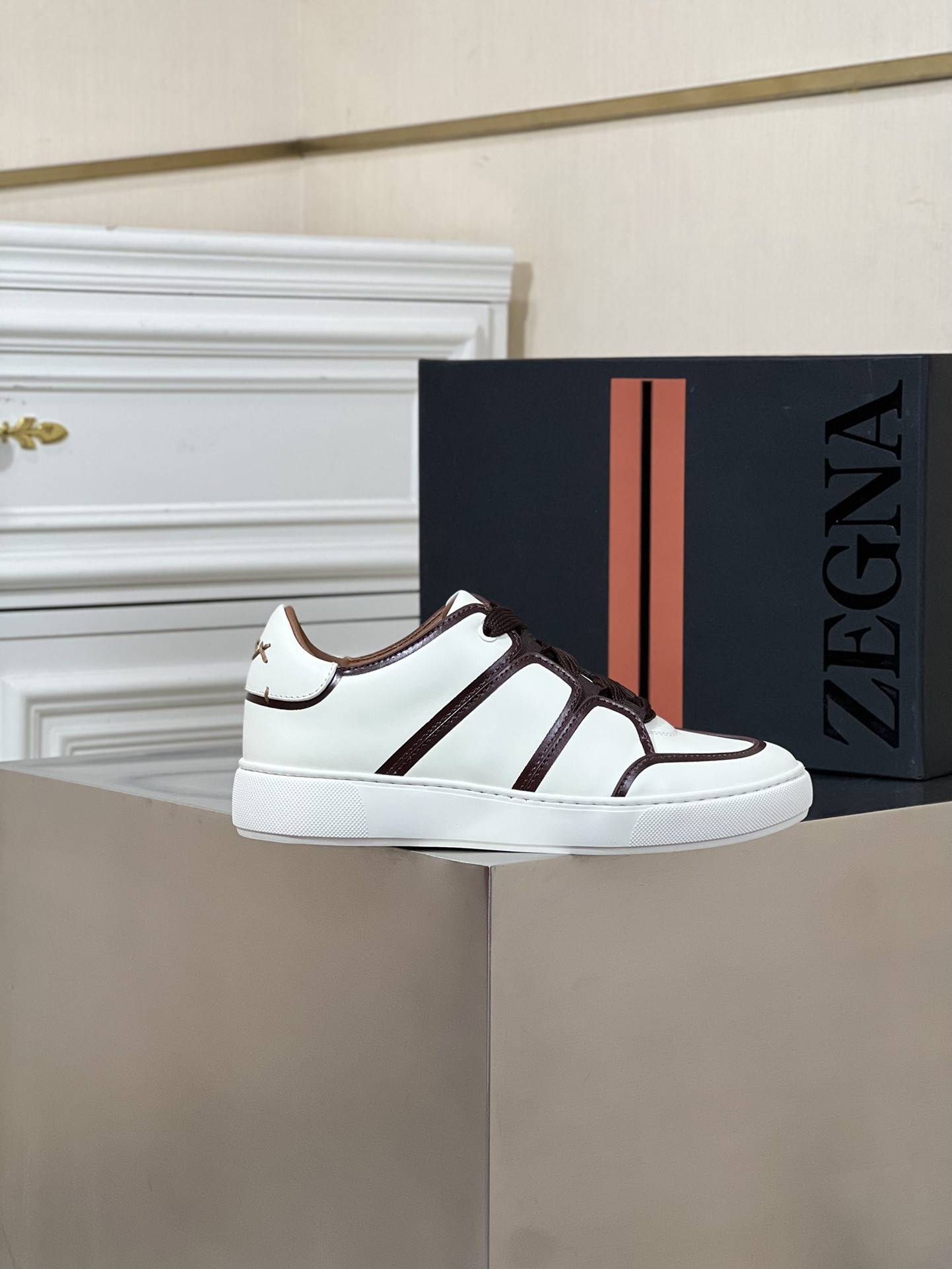 --NUEVOS PRODUCTOS--ERMENEGILDO ZEGNA Zegna 2023 nuevos zapatos deportivos de los hombres! ¡Este mod