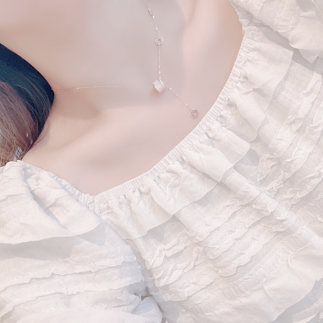 Fine Silver Necklace Sweet Workplace Silver