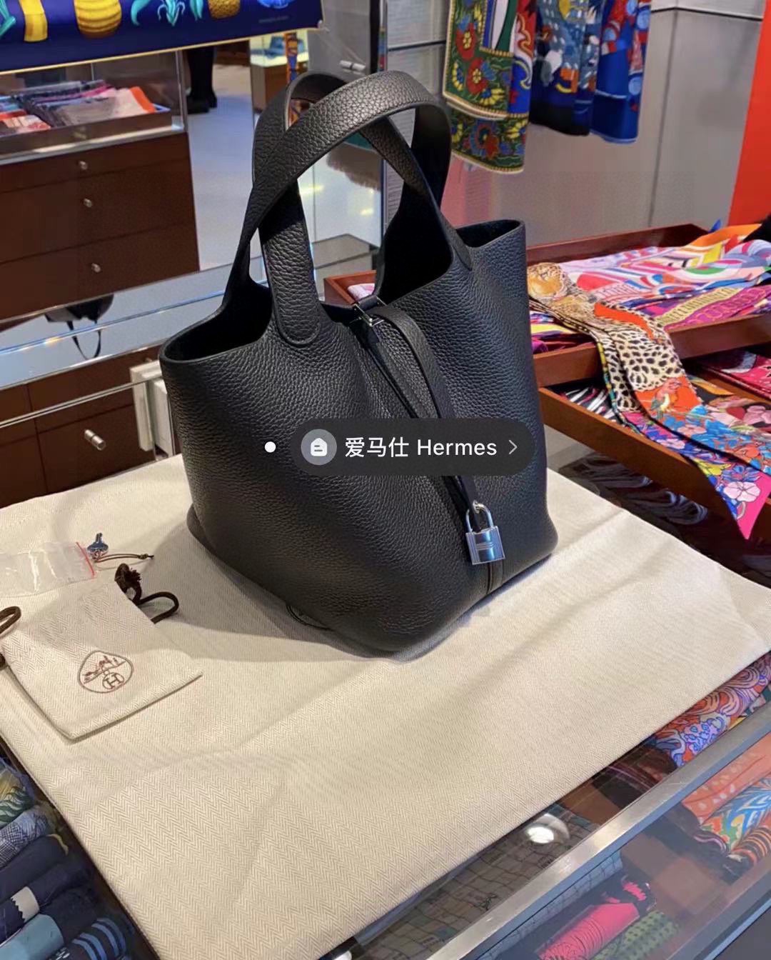 Hermes Sacs À Main Noir