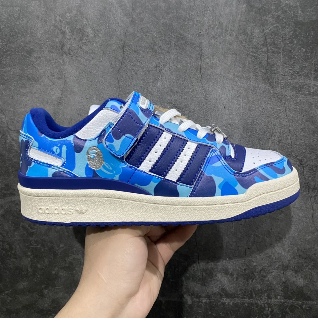 【C版纯原】Bape x AD Forum 84 Low OG 低帮百搭潮流休闲运动板鞋 ID4772n市场做forum系列最好的工厂出品n原鞋开发 原盒原配件齐全 一切细节可对比原鞋n无色差 细节品质到位 良心品质nSIZE：36 36.5 37.5 38 38.5 39 40 40.5 41 42 42.5 43 44 44.5 45-莆田鞋批发中心