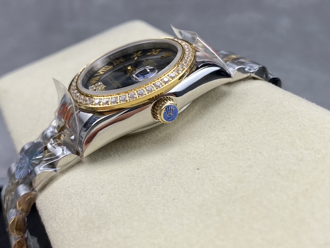 SK Factory 労力士Rolex 日志型31mm 自動巻き女性用腕時計