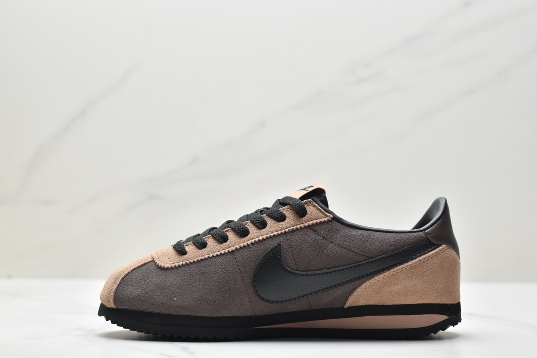 跑步鞋, 耐克, Nike Cortez"Velvet Brown”, Nike Cortez, NIKE, FJ5180-200 - 耐克 Nike Cortez"Velvet Brown” 减震防滑耐磨 低帮 休闲运动跑步鞋 棕黑色 FJ5180-200