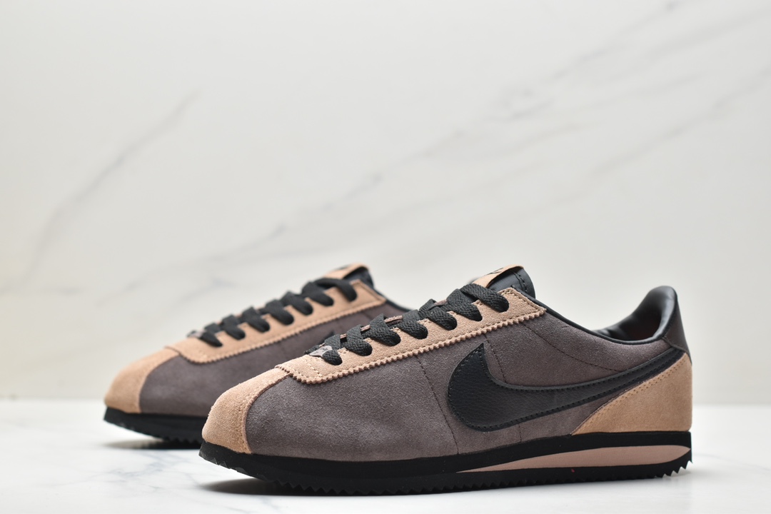 跑步鞋, 耐克, Nike Cortez"Velvet Brown”, Nike Cortez, NIKE, FJ5180-200 - 耐克 Nike Cortez"Velvet Brown” 减震防滑耐磨 低帮 休闲运动跑步鞋 棕黑色 FJ5180-200